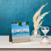 Plaque Photo Bonne vibes Pittoresque Tropical Beach (Insitu)