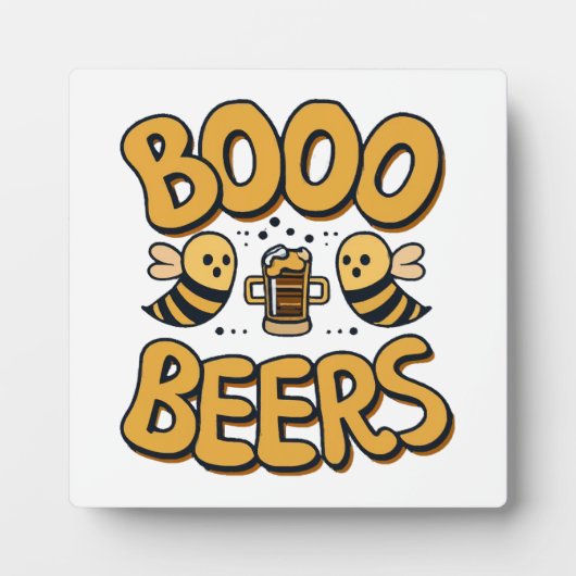 Plaque Photo Boo Bees (Devant)