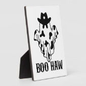 Plaque Photo Boo Haw Funny Halloween Costume Fantôme Spot Occid (Côté)
