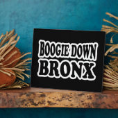 Plaque Photo Boogie Down Bronx, NYC (Côté)