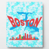 Plaque Photo Boston (Devant)