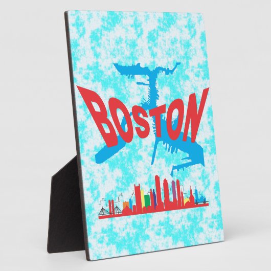 Plaque Photo Boston (Côté)