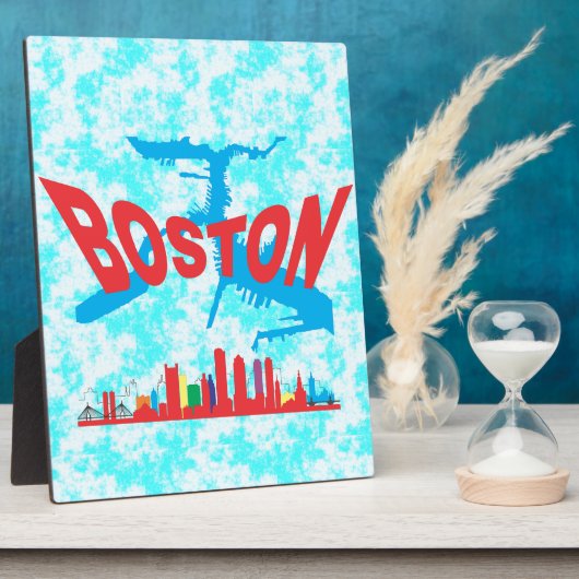 Plaque Photo Boston (Côté)