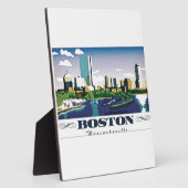 Plaque Photo Boston, Massachusetts (Côté)