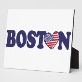 Plaque Photo Boston USA (Côté)