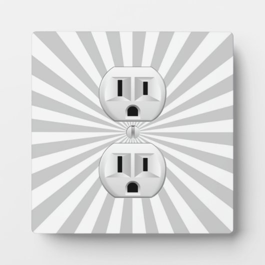 Plaque Photo Bouchon électrique Mur Outlet Fun Personnaliser Ce (Devant)