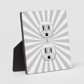 Plaque Photo Bouchon électrique Mur Outlet Fun Personnaliser Ce (Recto)