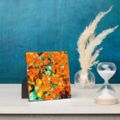 Plaque Photo Bougainvilliers orange vif (Insitu)