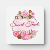 Plaque Photo Boulangerie de friandises (Devant)