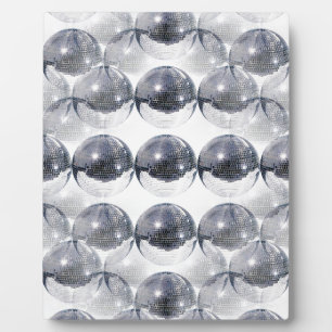 Plaque Photo boule disco