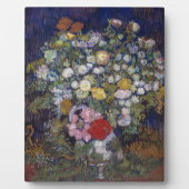 Plaque Photo Bouquet de fleurs dans un vase | Van Gogh | (Devant)