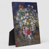 Plaque Photo Bouquet de fleurs dans un vase | Van Gogh | (Côté)