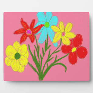 Plaque Photo Bouquet de printemps