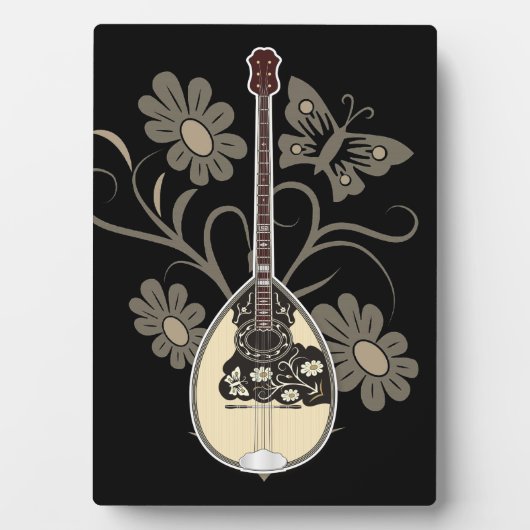 Plaque Photo Bouzouki (Devant)