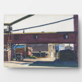 Plaque Photo Box Factory, Gloucester | Edward Hopper | (Devant)