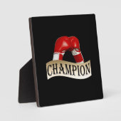 PLAQUE PHOTO BOXING (Recto)