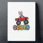 Plaque Photo Boys Easter Monster Truck Happy Easter Day Eggs To<br><div class="desc">Boys Easter Monster Truck Happy Easter Day Eggs Toddler Kids T-Shirt</div>