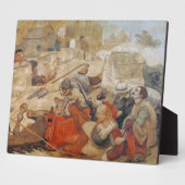 Plaque Photo Bradshaw's defence of Manchester (Côté)