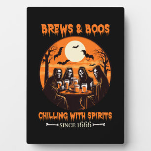 Plaque Photo Brebis & Boos - Halloween frais Ghosts Bière
