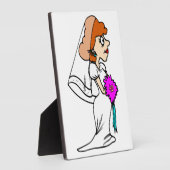 PLAQUE PHOTO BRIDE (Côté)