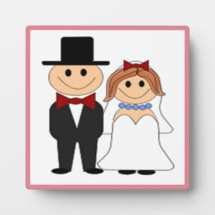 PLAQUE PHOTO BRIDE ET GROUPE