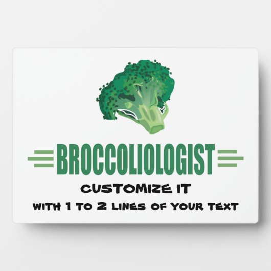 Plaque Photo Brocoli (Devant)