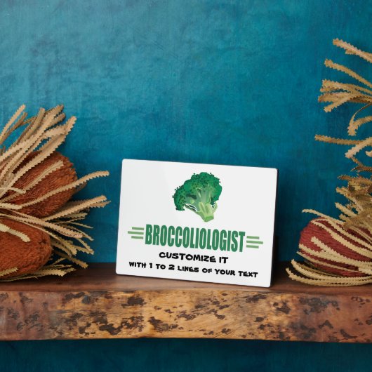 Plaque Photo Brocoli (Côté)