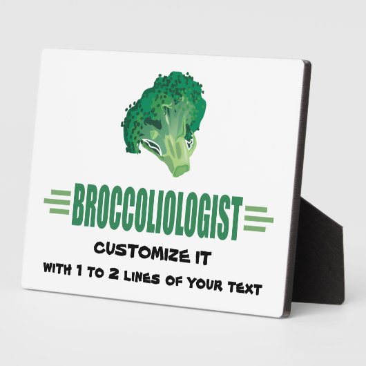 Plaque Photo Brocoli (Côté)