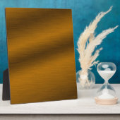 Plaque Photo Bronze brossé Faux Arrière - plan en métal (Côté)