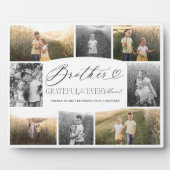 Plaque Photo Brother Grateful pour chaque instant Collage photo (Devant)