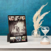 Plaque Photo Brother moderne Meilleurs amis Dark Photo Collage (Côté)