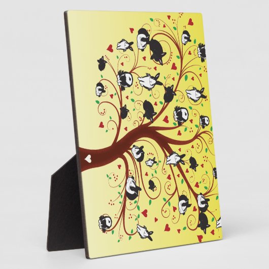 PLAQUE PHOTO BUNNY TREE (Côté)