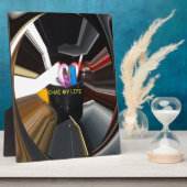 Plaque Photo Bureau de rotation Essentials Décor moderne (Côté)