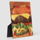 Plaque Photo burger (Côté)