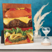 Plaque Photo burger (Côté)