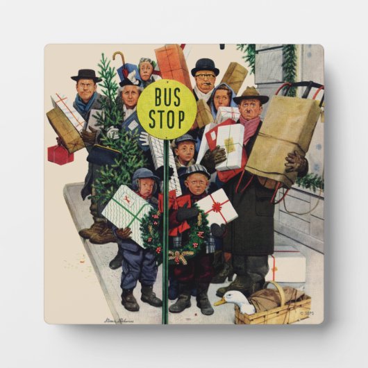 Plaque Photo Bus Stop (Devant)