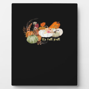 Plaque Photo C’est automne Y’all Automne Halloween Conception i