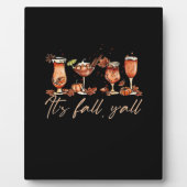 Plaque Photo C’est l’automne Y’all Drôle Citrouille Spice Fall (Devant)