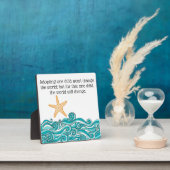 Plaque Photo Ça a de l'importance pour cette espèce de poisson  (Insitu)