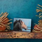 Plaque Photo Caballos/Cabalos/Chevaux (Côté)