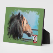 Plaque Photo Caballos/Cabalos/Chevaux (Côté)