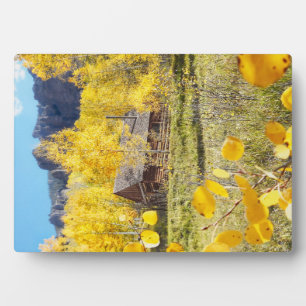 Plaque Photo Cabine à Aspens