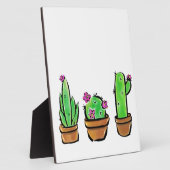 Plaque Photo Cactus cactus cactus succulents (Côté)
