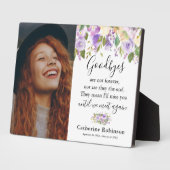 Plaque Photo Cadeau commémoratif | Mémoire d'image (Côté)