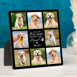 Plaque Photo Cadeau commémoratif pour animaux de compagnie pers