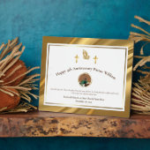 Plaque Photo Cadeau d'anniversaire pour un pasteur de l'église  (Côté)