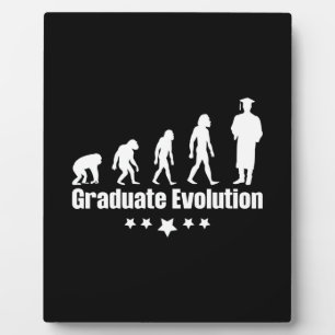 Plaque Photo Cadeau de diplôme Évolution des diplômés