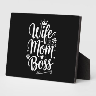 Plaque Photo Cadeau de fête des mères mignon pour femme maman p