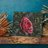 Plaque photo cadeau de parting d'hiver (Côté)