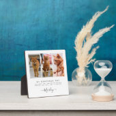 Plaque Photo Cadeau de perte d'animal de compagnie pour chien e (Insitu)